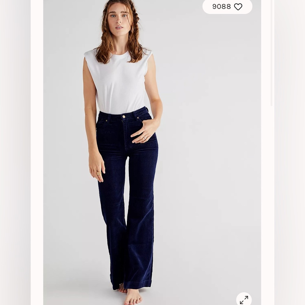 Rollas East Coast Flare Corduroy Jeans